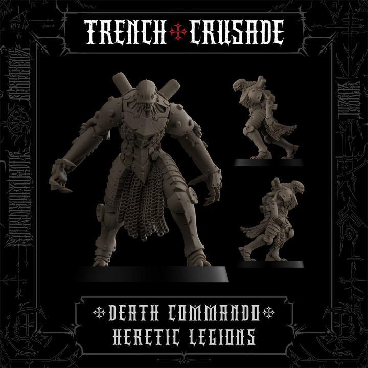 Death Commando (Official) by Factory Fortress, is a proxy for Death Commando, in Heretic Legion.