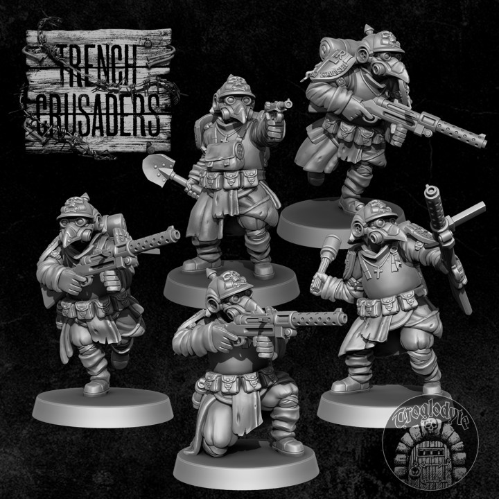 Trench crusaders - Trench Crusade STL file for Yeoman