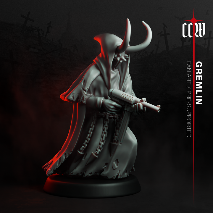 Gremlin - Trench Crusade STL file for Heretic Trooper