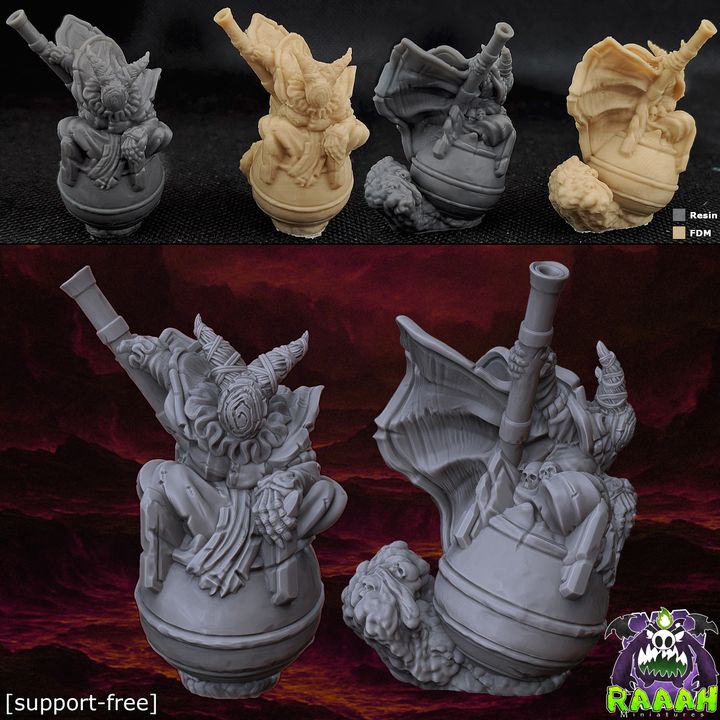 Babomb Yaga - Trench Crusade STL file for Artillery Witch