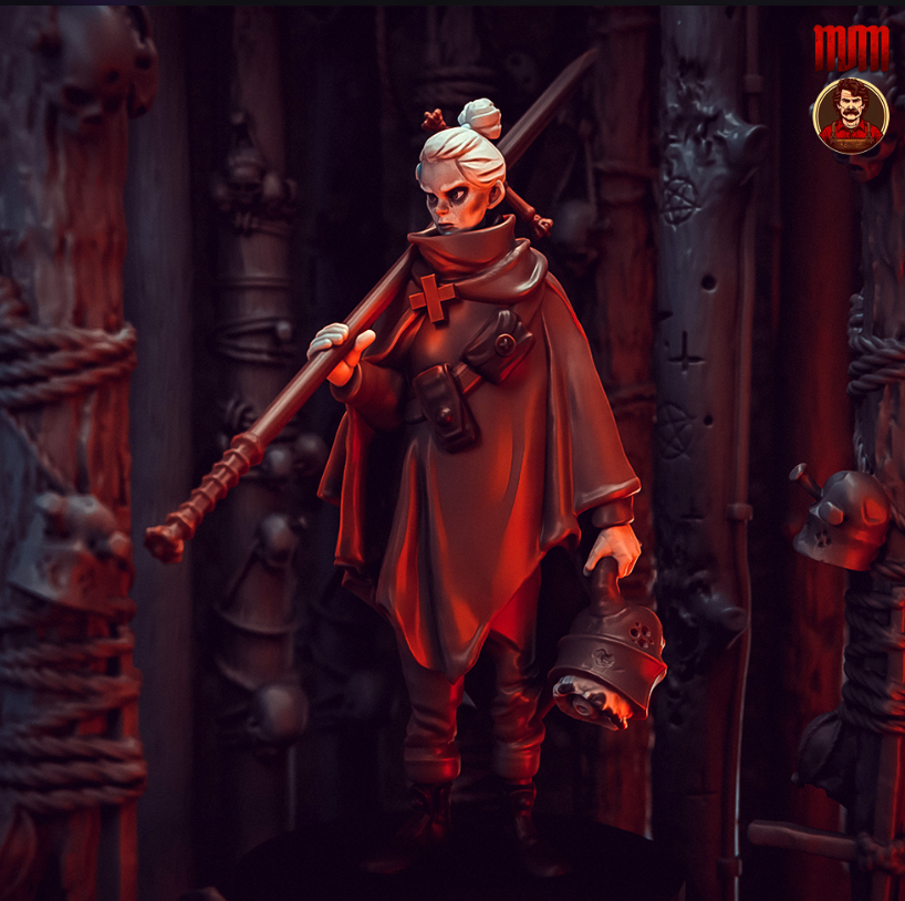 Combat Medic / Field Medic - Trench Crusade STL file for Combat Medic