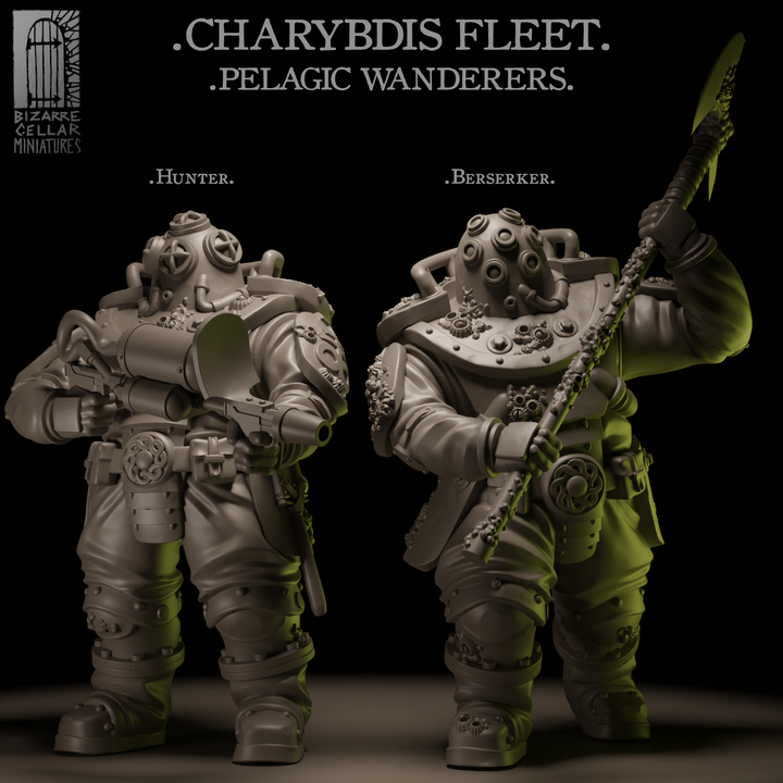Charybdis Pelagic Wanderers by Bizarre Cellar Miniatures - Image 2