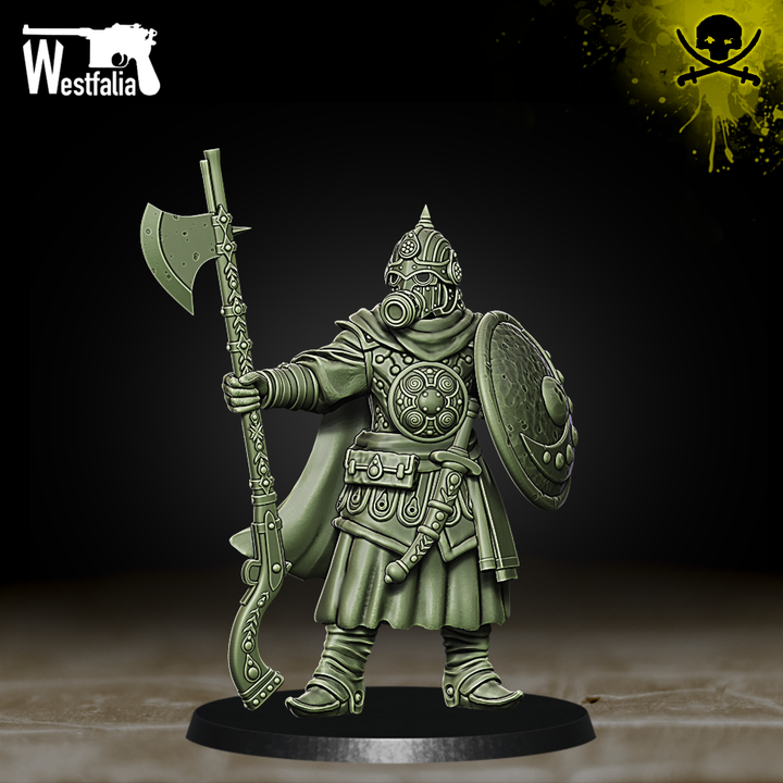 Beduins of Al Badia - Captain by Westfalia Miniatures, is a proxy for Silahdar, Yüzbaşı Captain, in Iron Sultanate.