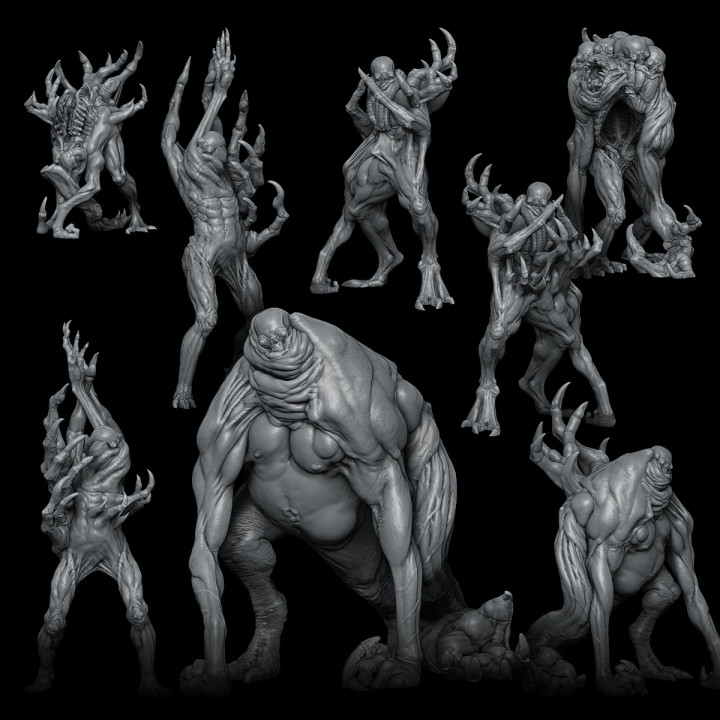 Wretches - Trench Crusade STL file for Grail Thrall, Cradle Thrall