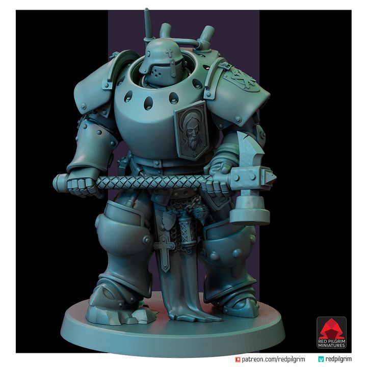 Mech3 - Trench Crusade STL file for Mechanised Heavy Infantry