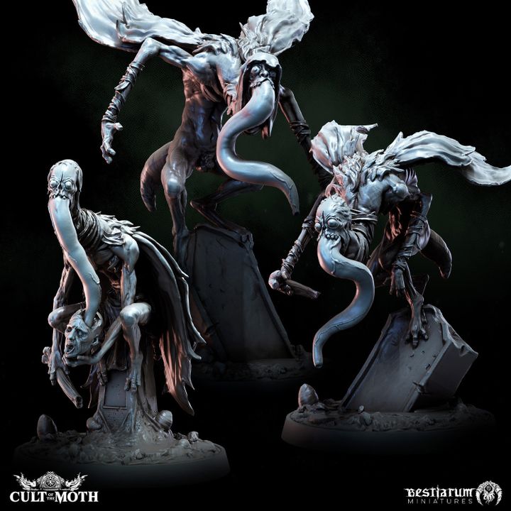 Moth Acolyte Metamorphs by Bestiarum Miniatures - Image 2