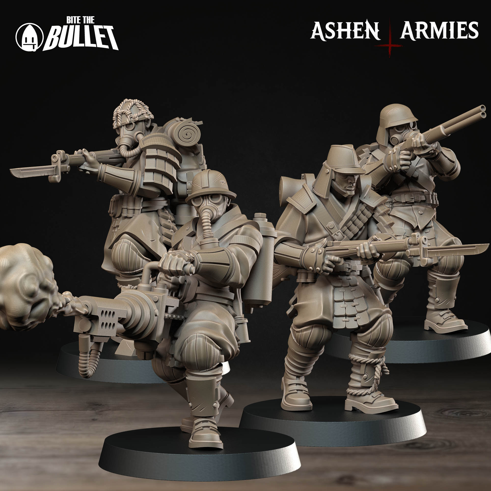 Holy Shogunate - Yeomen - Trench Crusade STL file for Yeoman