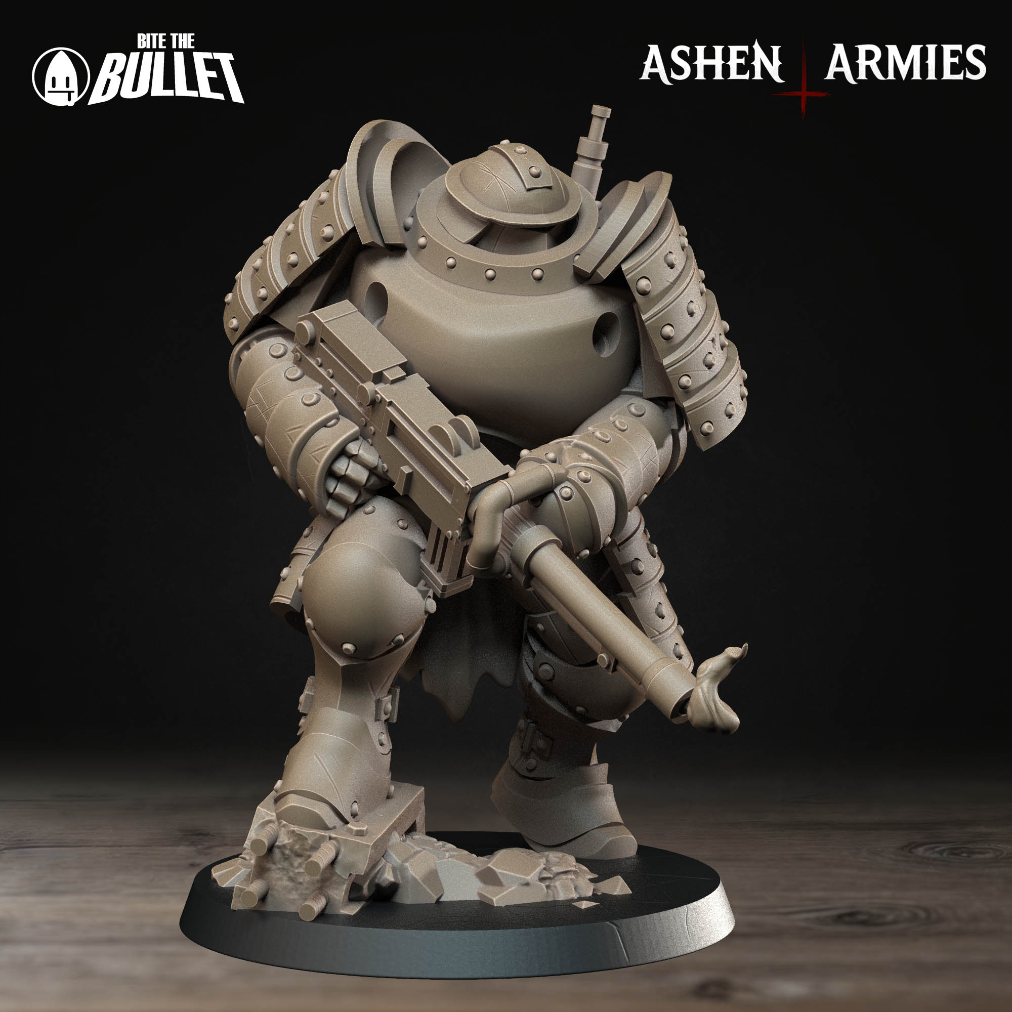 Holy Shogunate - Mechanised Infantry - Trench Crusade STL file for Mechanised Heavy Infantry