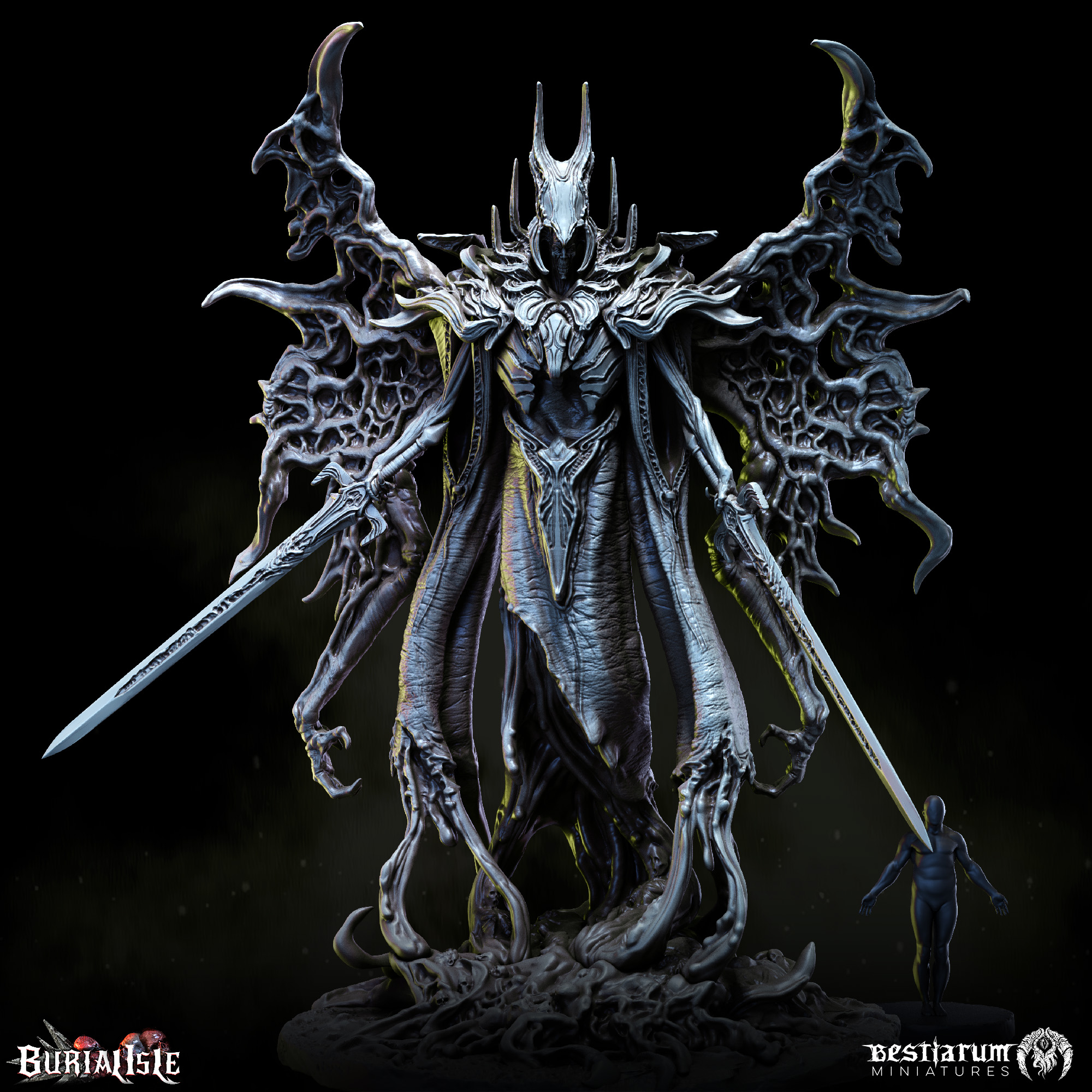 Retribution by Bestiarum Miniatures, is a proxy for Praetor, in Court of the Seven Headed Serpent.