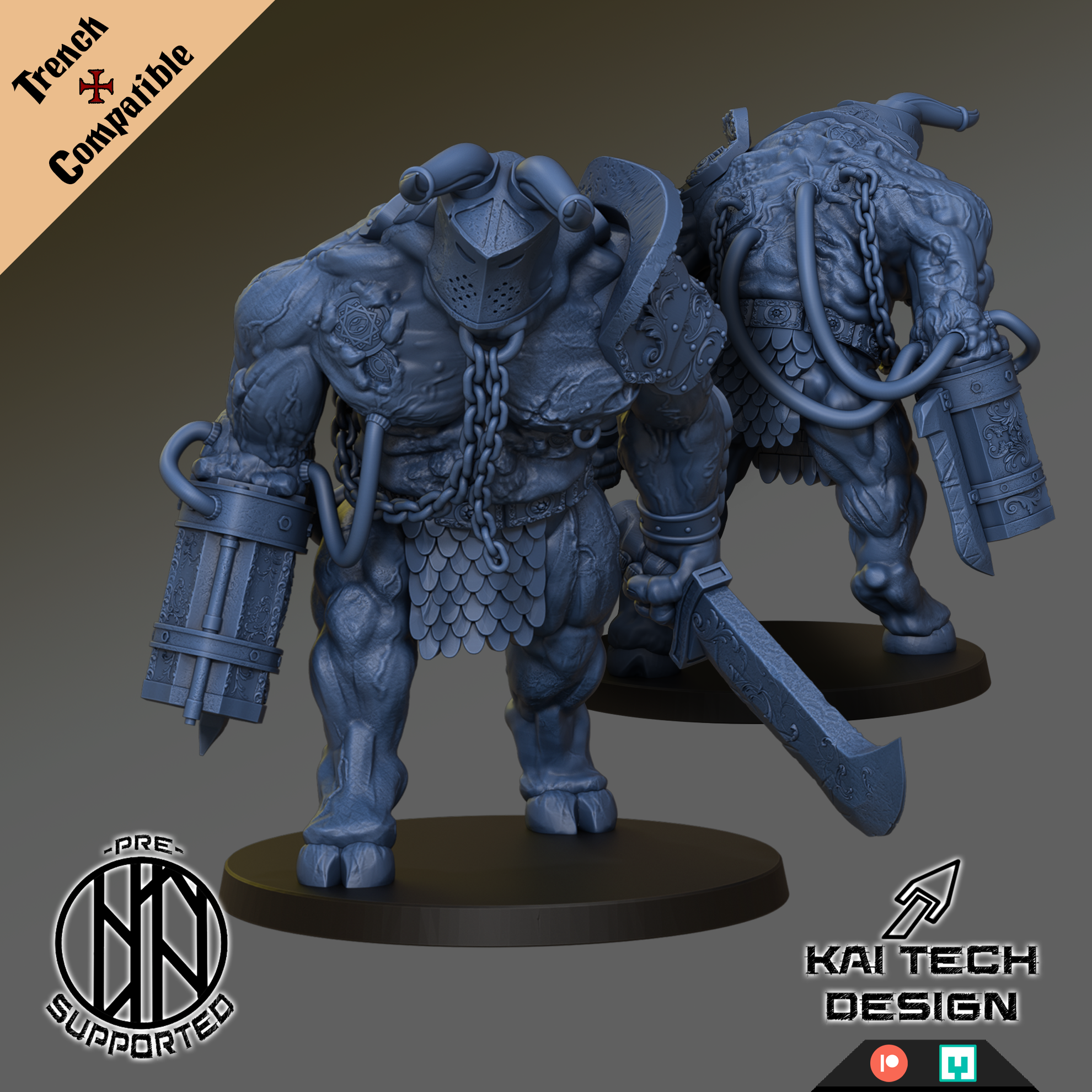 Sultanate - Iron Bull by KaiTechDesign, is a proxy for Brazen Bull, in Iron Sultanate.