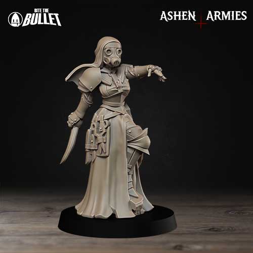 Remedios, the Combat Medic - Trench Crusade STL file for Combat Medic