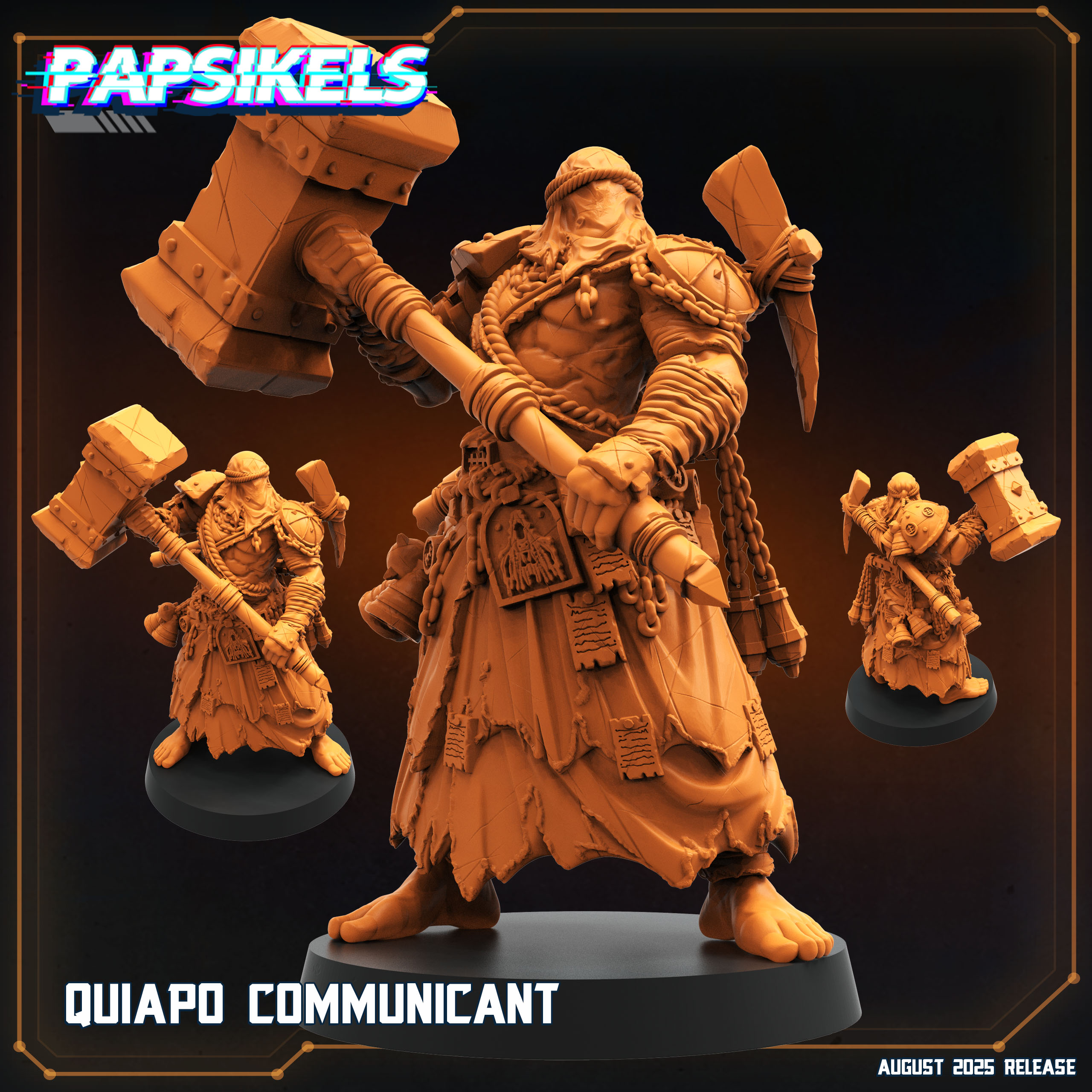 QUIAPO COMMUNICANT - Trench Crusade STL file for Communicant