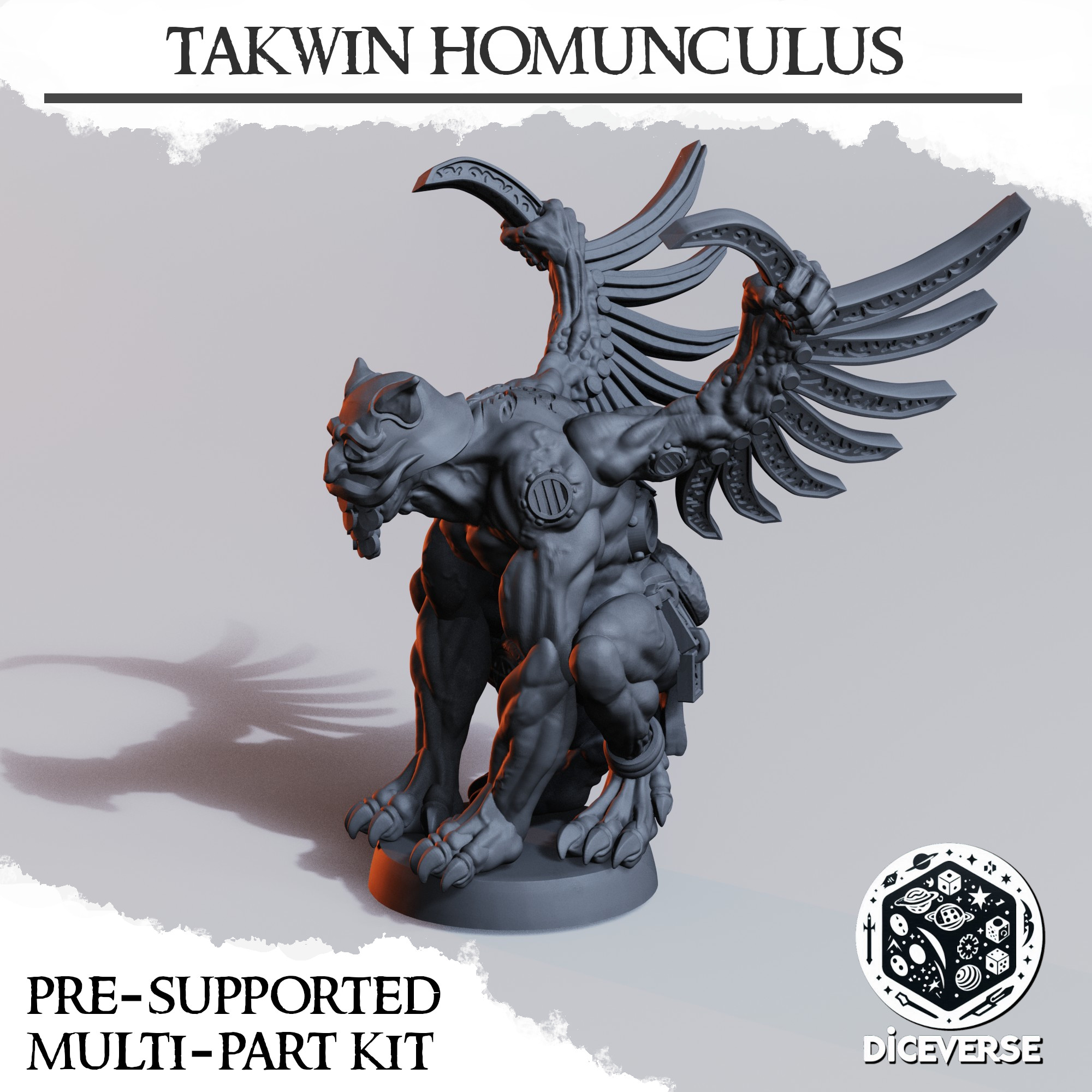Takwin Homunculus - Trench Crusade STL file for Takwin Homunculus
