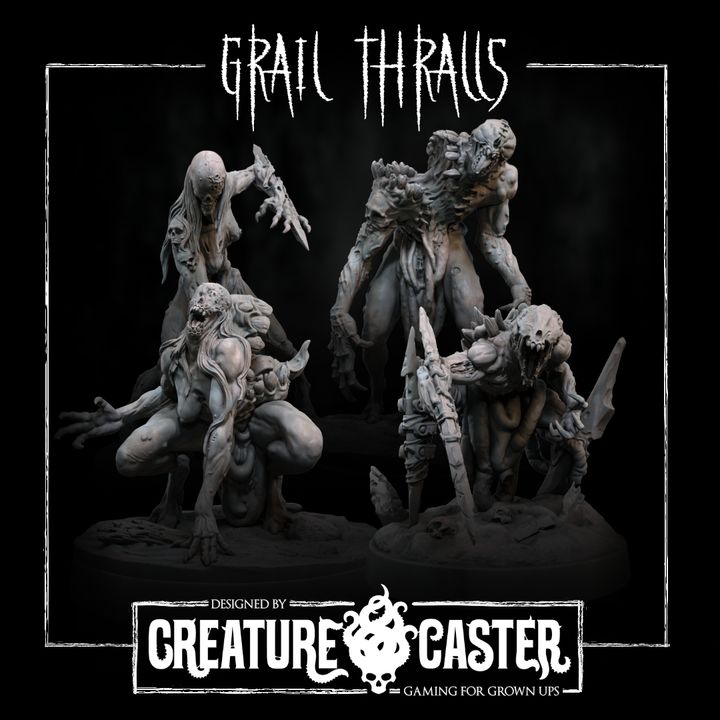 Grail Thralls - Trench Crusade STL file for Grail Thrall
