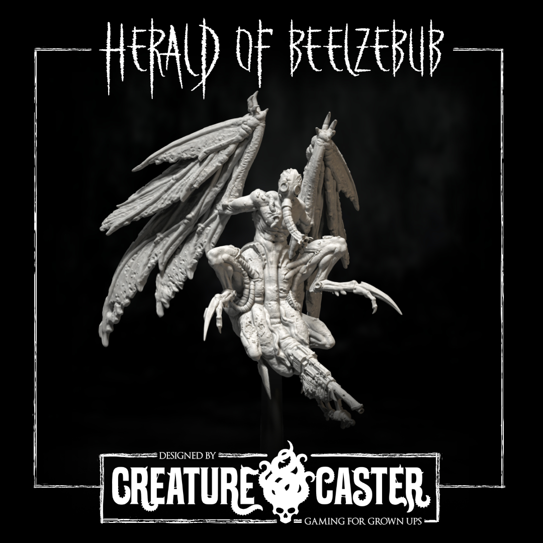 Herald of Beelzebub B by TheGreatHunger, is a proxy for Herald of Beelzebub, in Cult of the Black Grail.