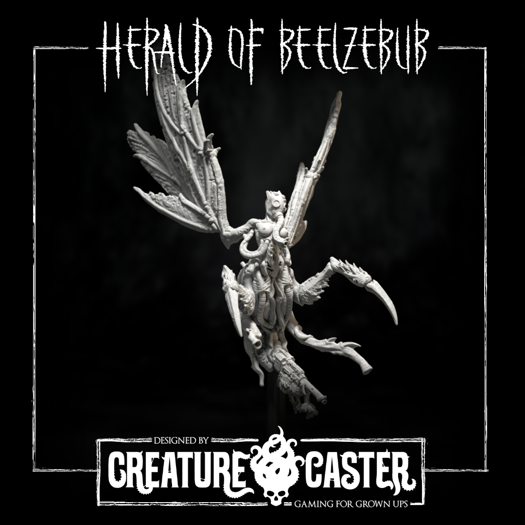 Herald of Beelzebub C by TheGreatHunger, is a proxy for Herald of Beelzebub, in Cult of the Black Grail.