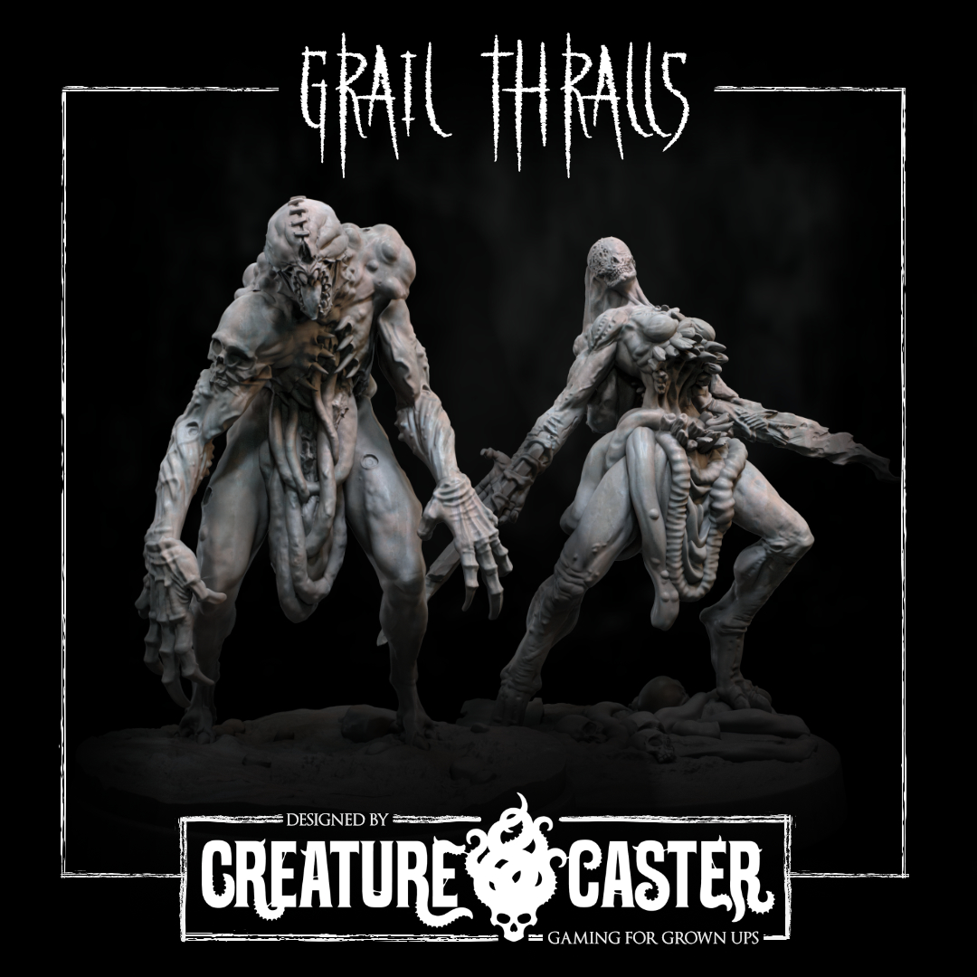 Grail Thralls Set 3 - Trench Crusade STL file - Image 2