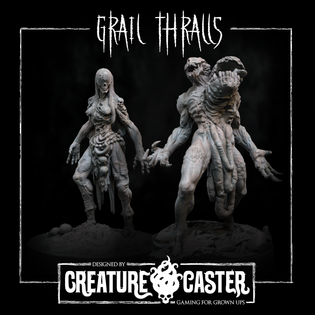 Grail Thralls Set 2 - Trench Crusade STL file - Image 2