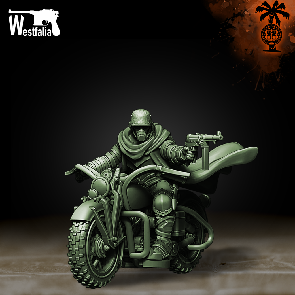 Cadaver Corps MC - Trench Crusade STL file for Heretic Trooper