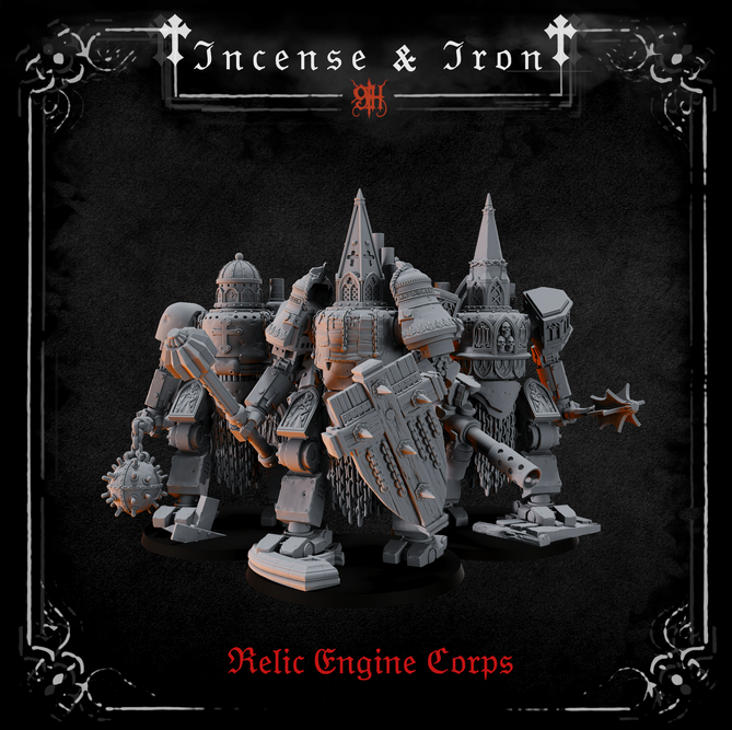 Relic Engine Anchorite Corps by 9hell, is a proxy for Anchorite Shrine, in Trench Pilgrims.