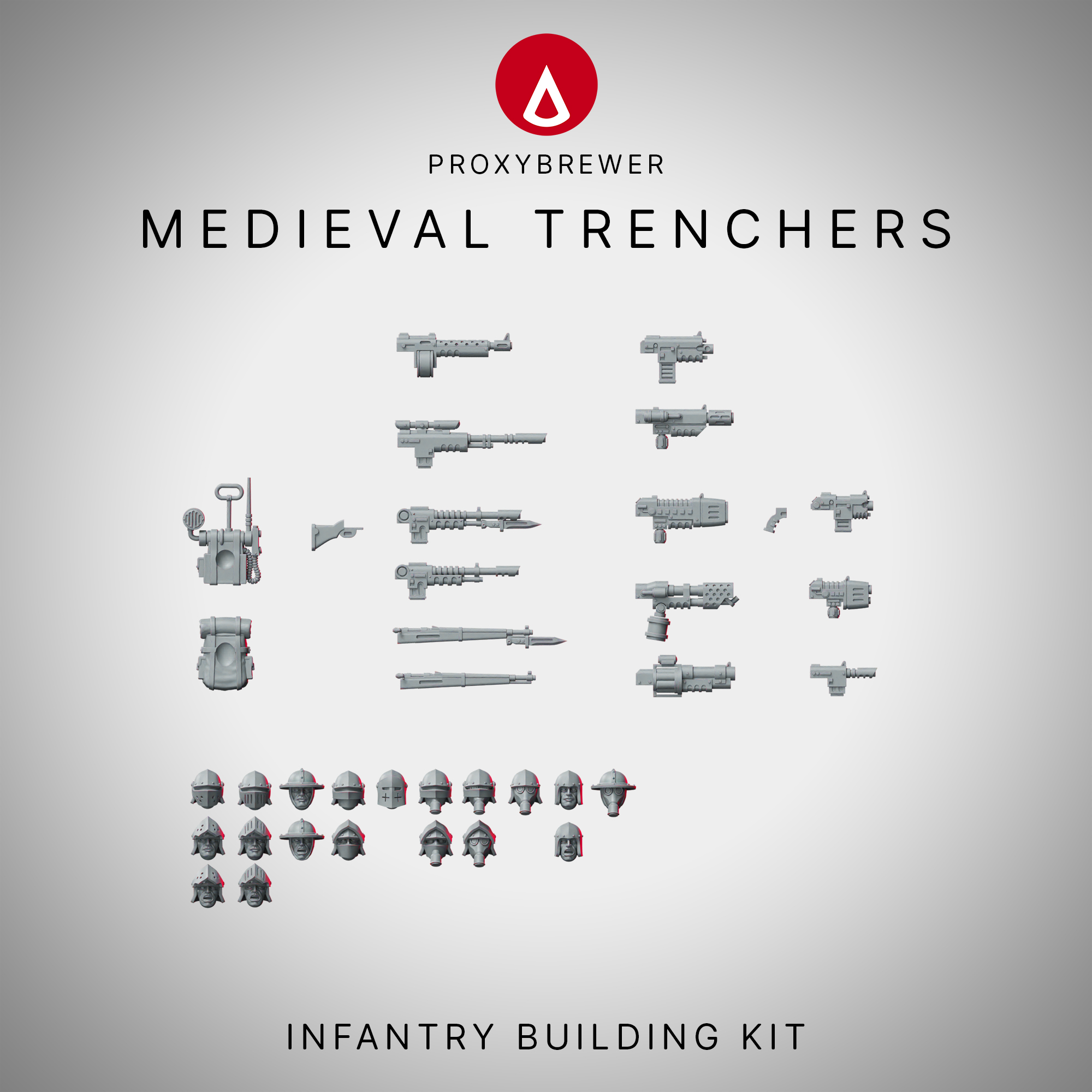 Medieval Trenchers - Trench Crusade STL file - Image 5