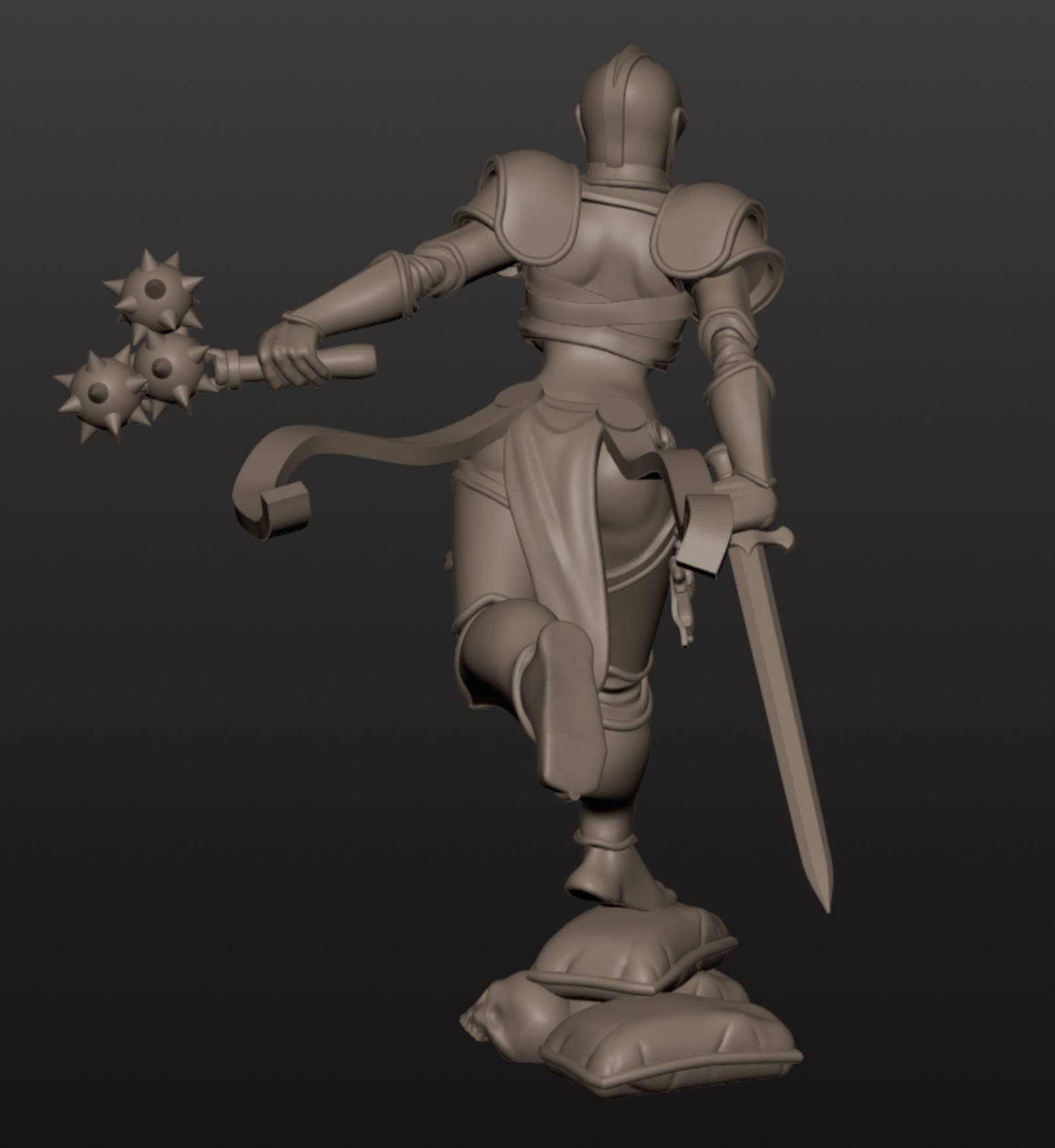 Sister Margaret - Trench Crusade STL file - Image 4