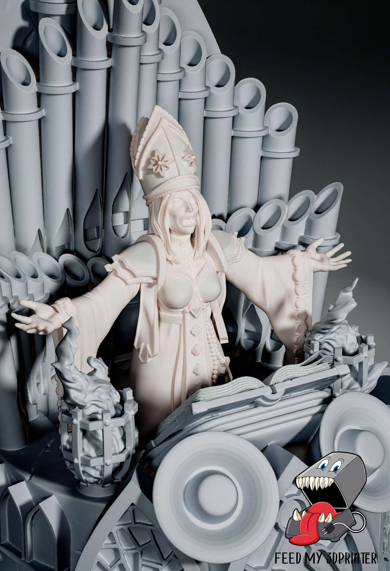 Anchorite Shrine - Warshrine by feedmy3dprinter - Image 4