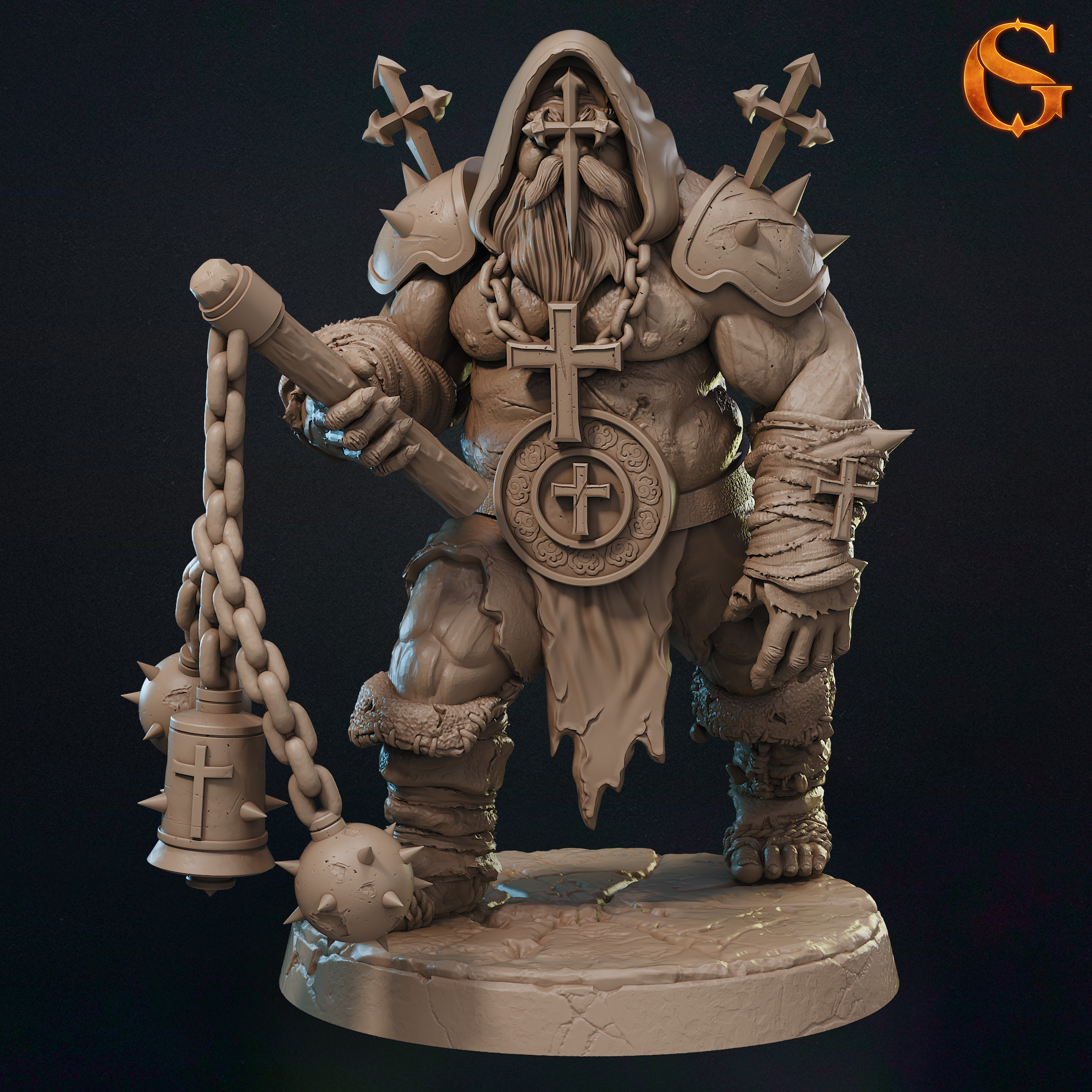 Jotun Listener by SolGood-Creations, is a proxy for Communicant, in Trench Pilgrims.