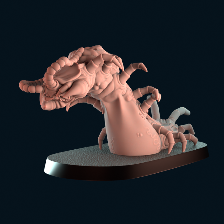 The Hollow War - Pestipede 1 - Trench Crusade STL file for Hound of the Black Grail