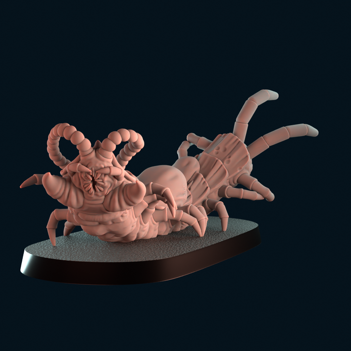 The Hollow War - Pestipede 2 - Trench Crusade STL file for Hound of the Black Grail
