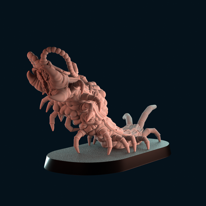 The Hollow War - Pestipede 3 - Trench Crusade STL file for Hound of the Black Grail