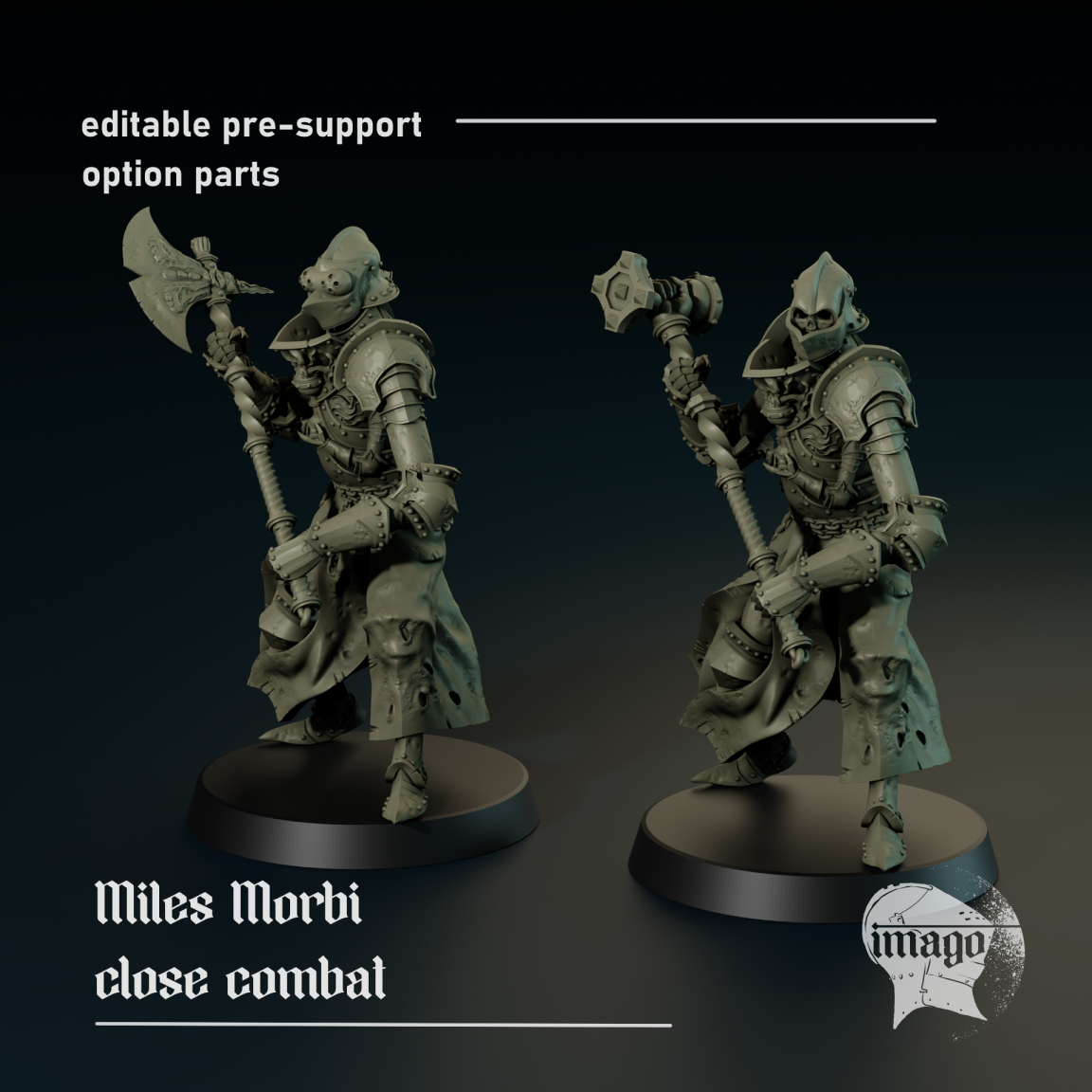 Miles Morbi - modular close combat plague knight