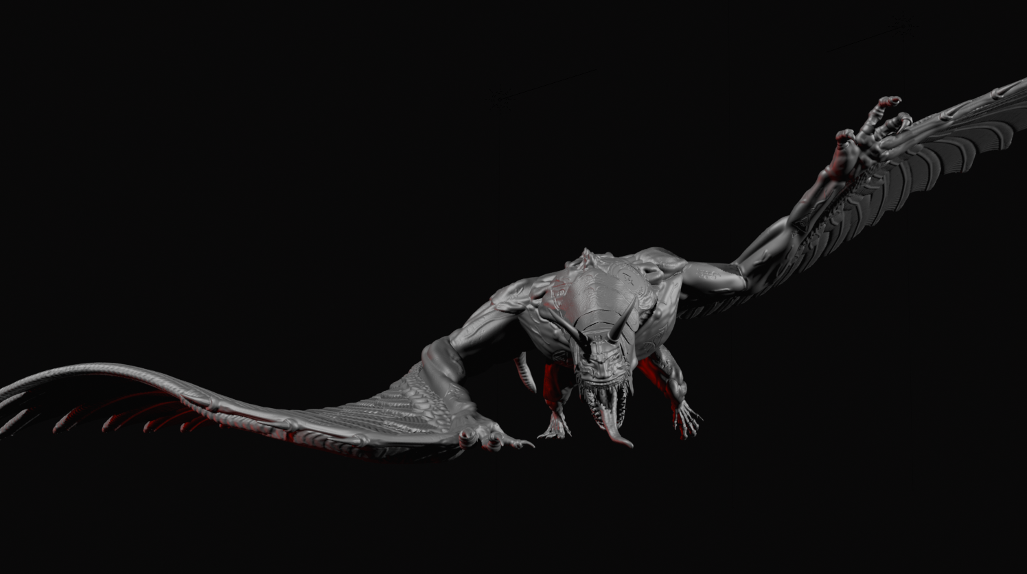 Takwin Dragon - Trench Crusade STL file for Takwin Homunculus