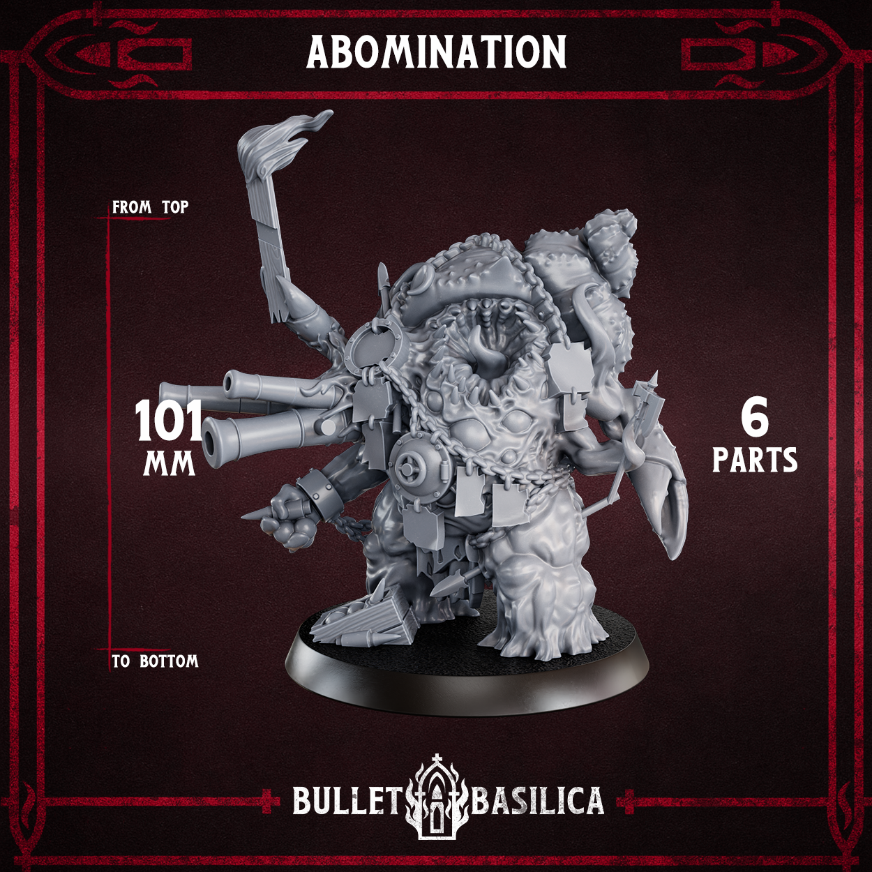 Abomination by Bullet Basilica, is a proxy for Amalgam, in Cult of the Black Grail.