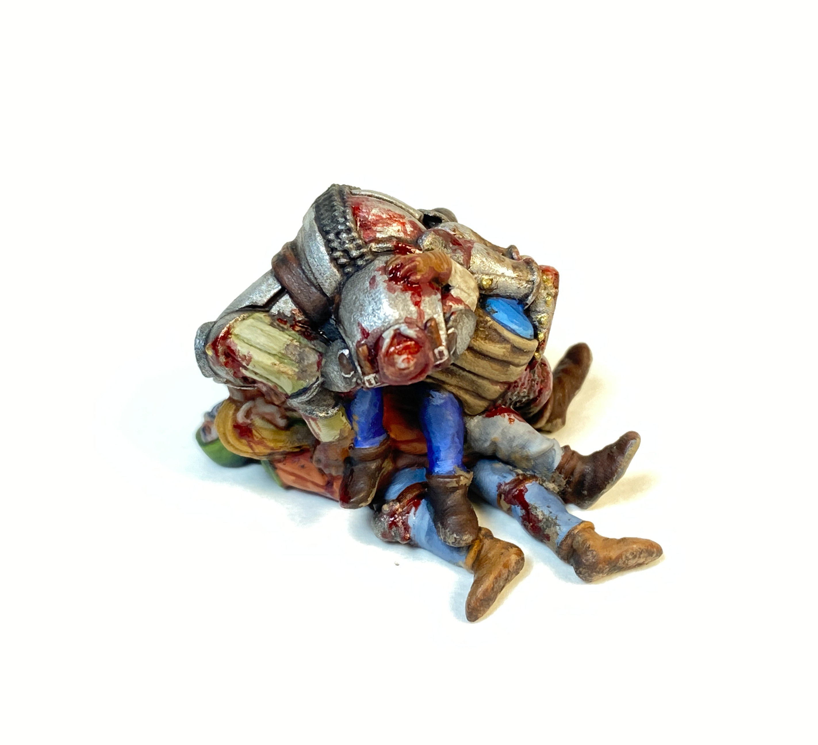 Pile of dead (Harvest of War) by Tiny-Furniture - 28mm, DnD, Pathfinder, dragons, dungeons, markers, miniatures, roleplay, tabletop, warhammer - Image 2