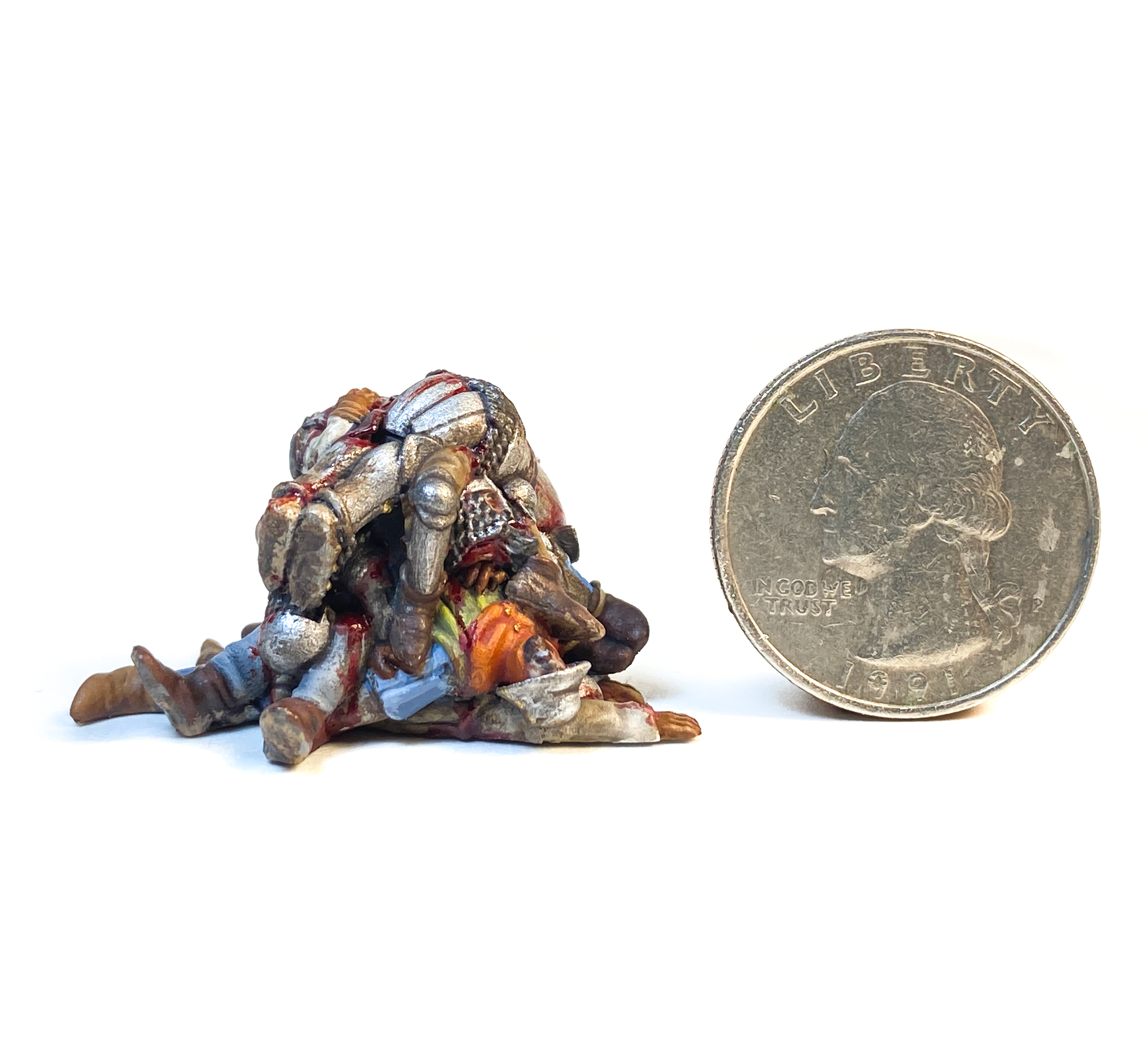 Pile of dead (Harvest of War) by Tiny-Furniture - 28mm, DnD, Pathfinder, dragons, dungeons, markers, miniatures, roleplay, tabletop, warhammer - Image 3