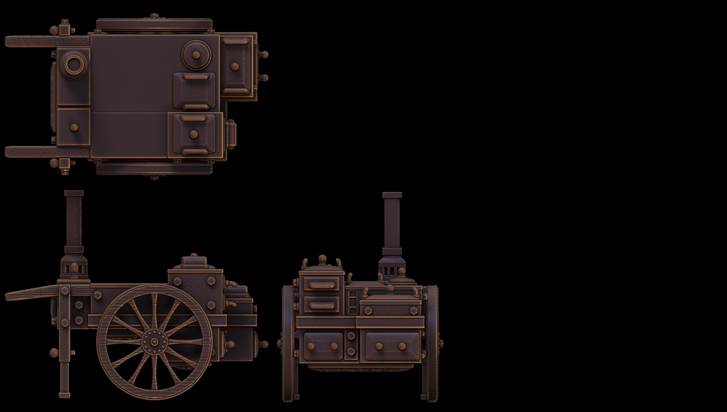 FIELD SHRINE MODDING PACK 16 Part by CountZaz - Antioch, Religious, Shrine, accessory, bundle, kitbash, miniature, relics, tabletop, wargaming - Image 3