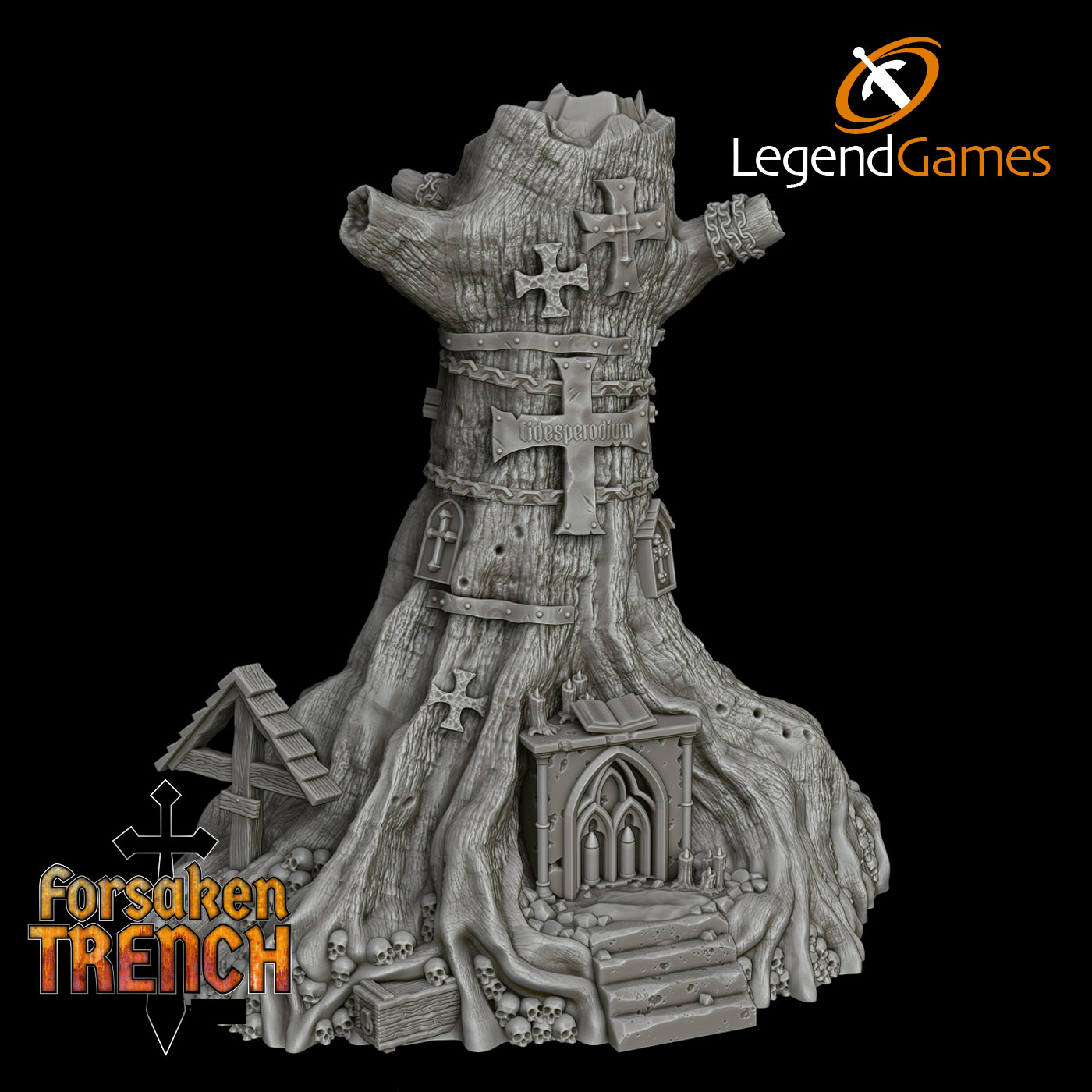 LegendGames Tree of Woe - Trench crusade shrine by LegendGames - Trench Crusade Terrain