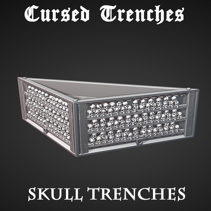 Cursed Trenches: Skull Trenches by Warscape - Trench Crusade Terrain
