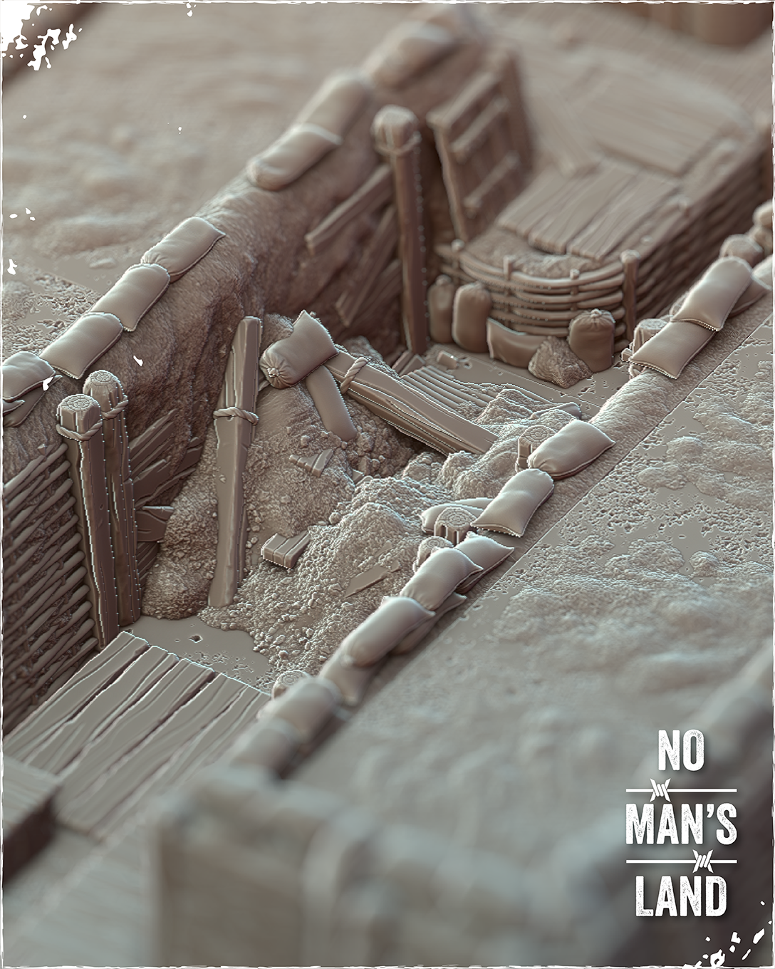 Bombed-Out Trenches by multiverse-store - trench, trenchcrusade, ww1 - Image 3