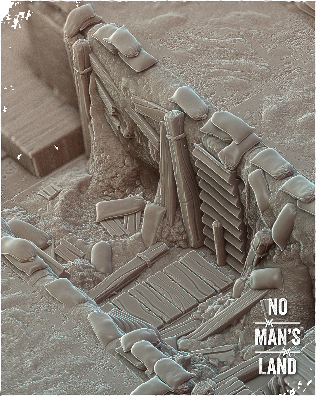 Bombed-Out Trenches by multiverse-store - trench, trenchcrusade, ww1 - Image 2