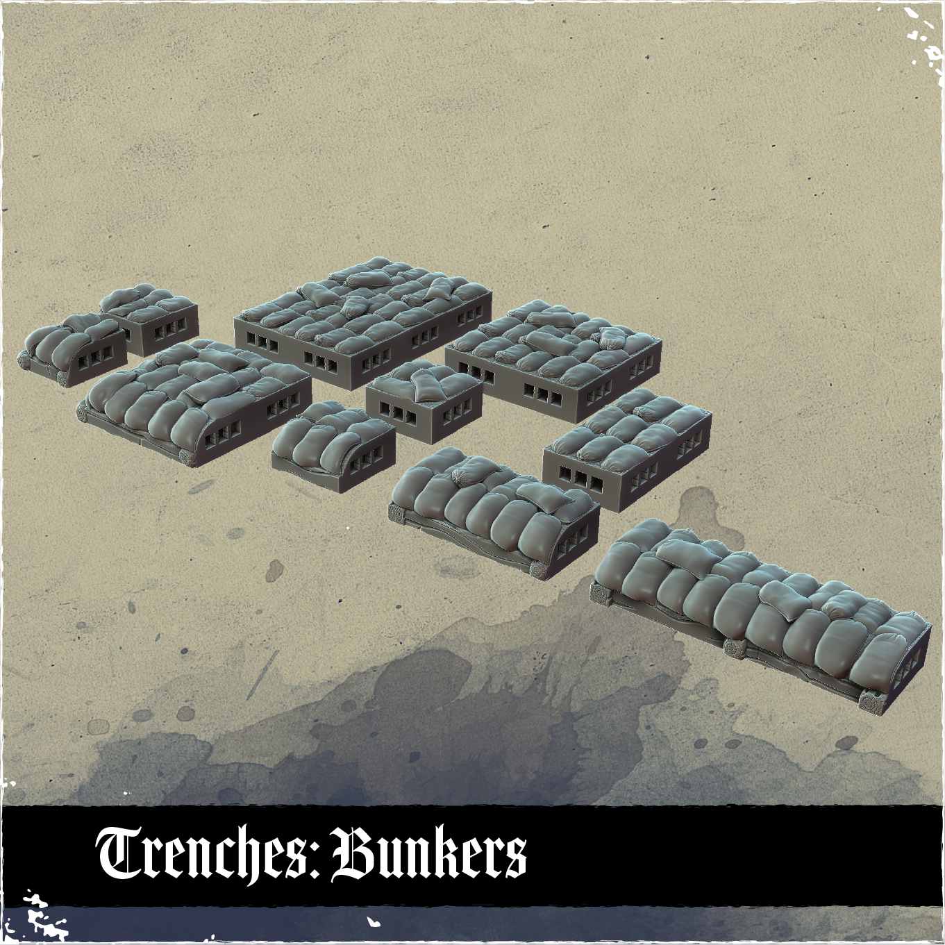 Trench Bunkers by multiverse-store - krieg, terrain, trenchcrusade, ww1 - Image 4