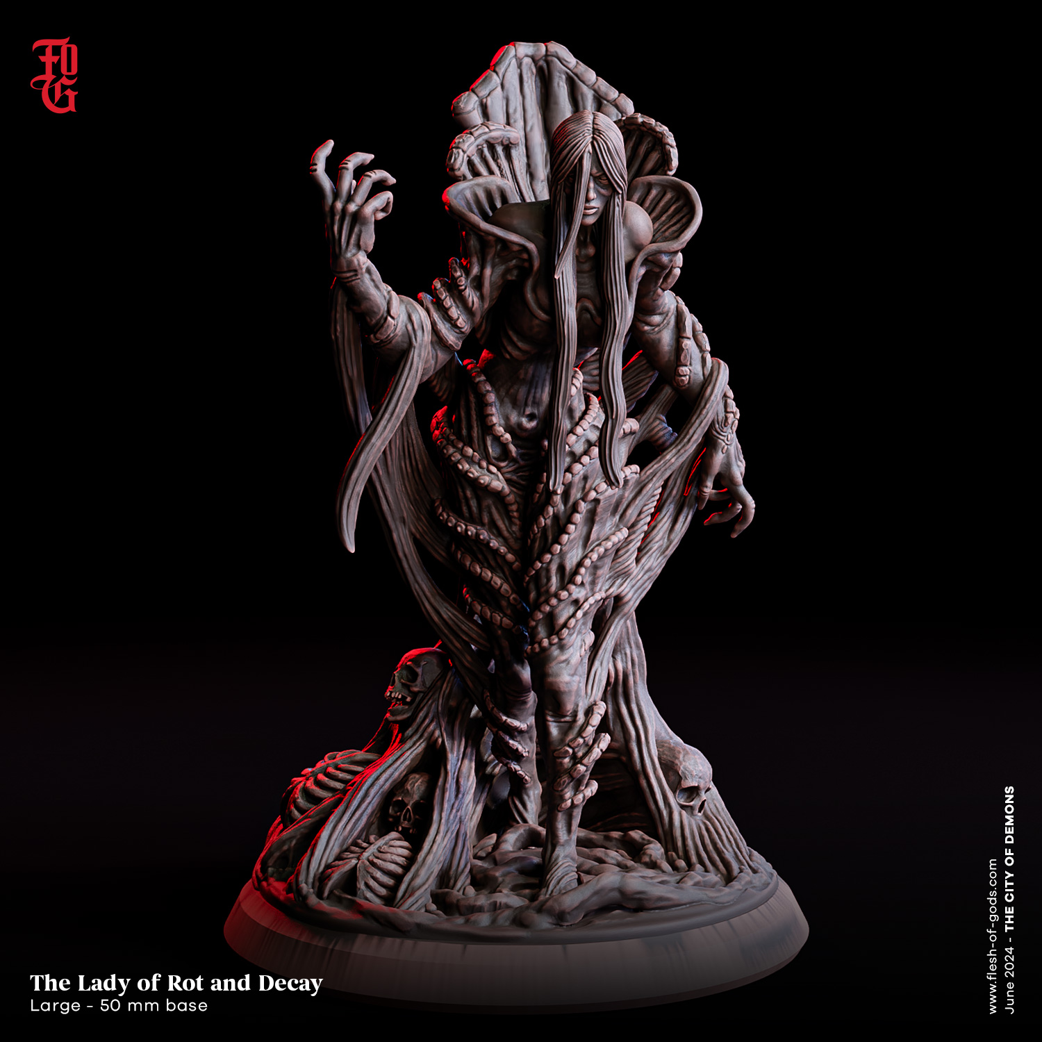 The Lady of Rot and Decay by fleshofgods, is a proxy for Lord of Tumors, in Cult of the Black Grail.