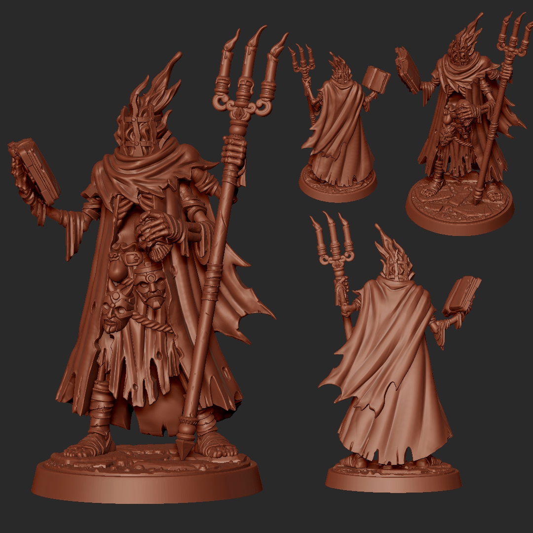 Vizier Kal'regor by Goetia Miniatures - Image 2