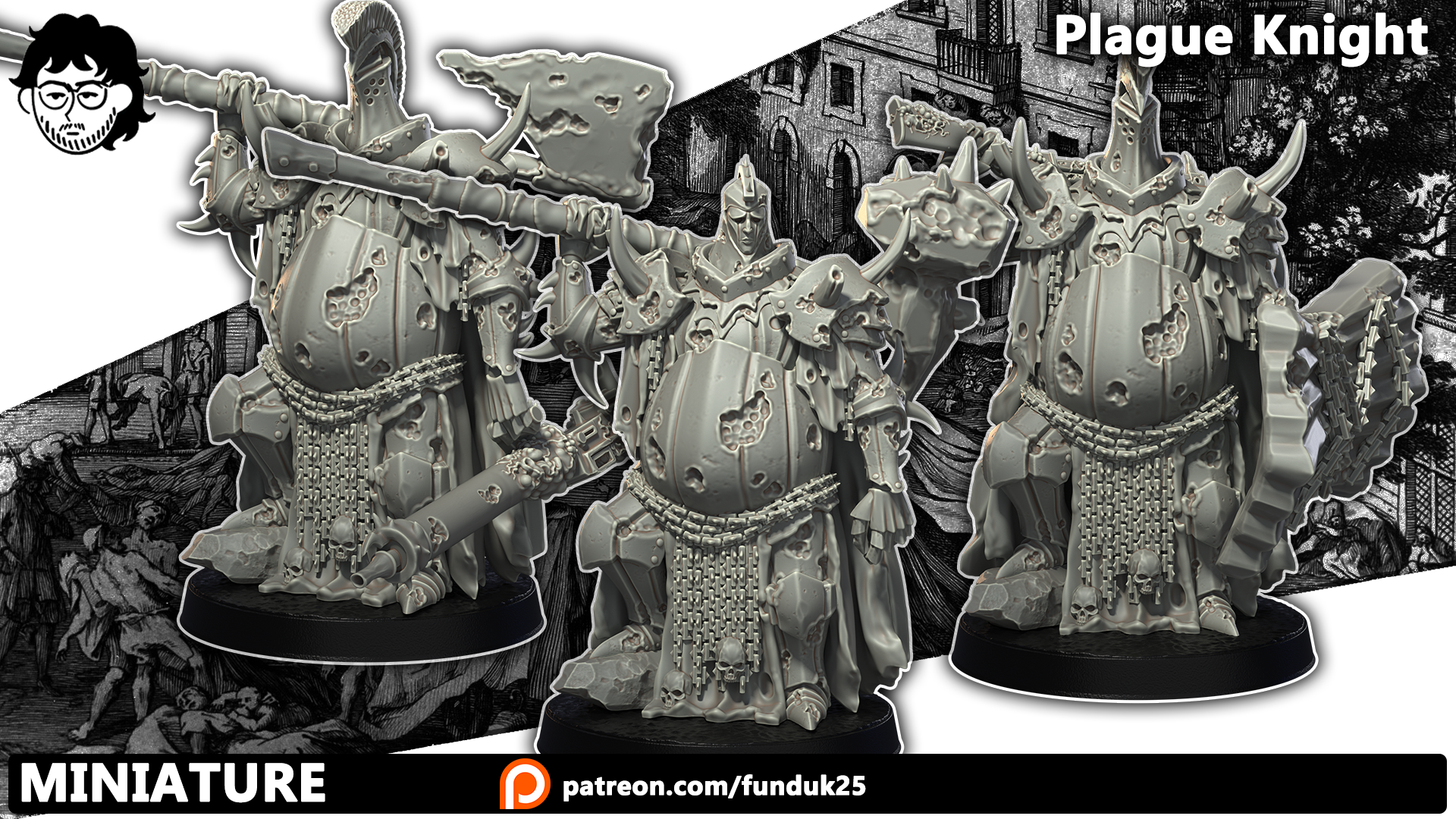 Plague Knight 2 (Multipart kit) by Dimomodels - Image 2