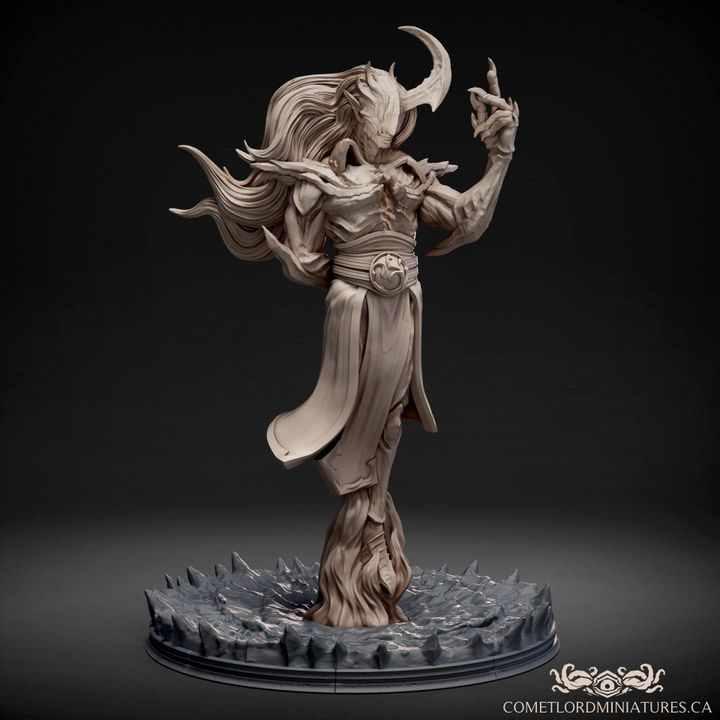 Ignatius, Marquis of Flame by Comet Lord Miniatures, is a proxy for Sorcerer, in Court of the Seven Headed Serpent.