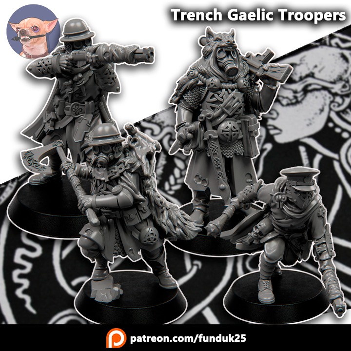 Trench Gaelic Troopers