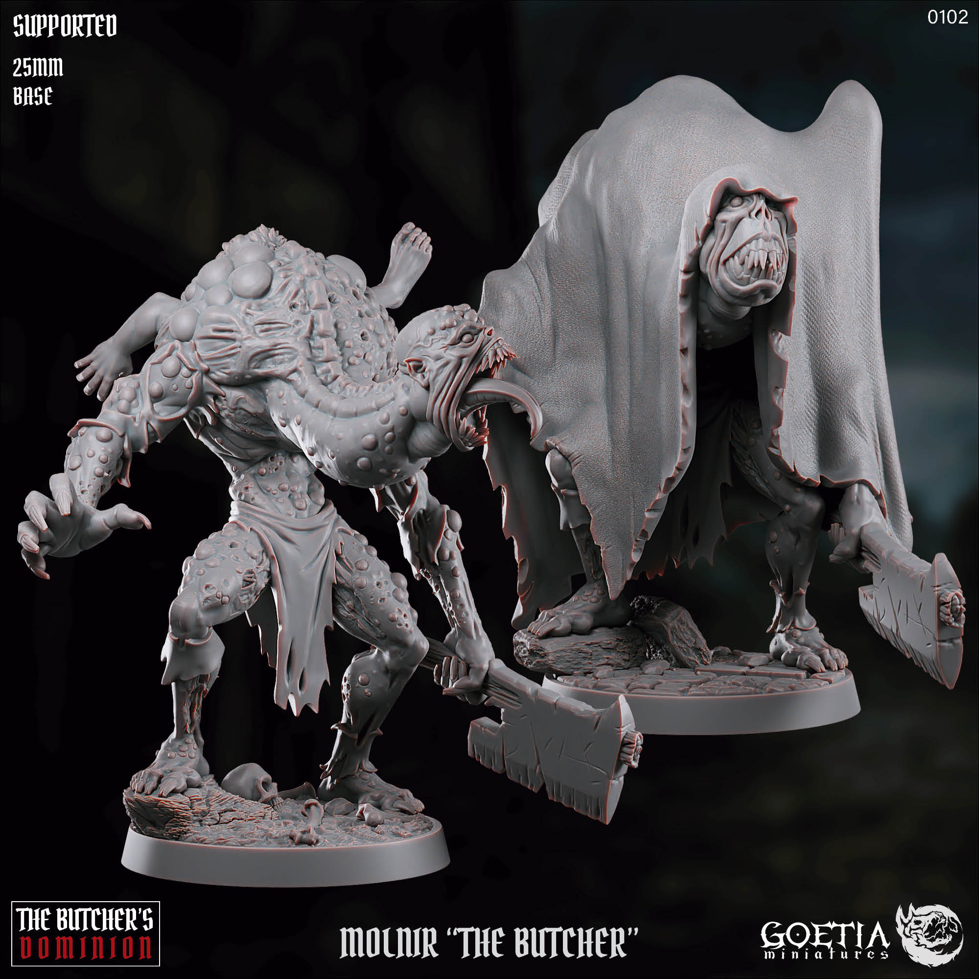Molnir "The Butcher" by Goetia Miniatures - Image 2