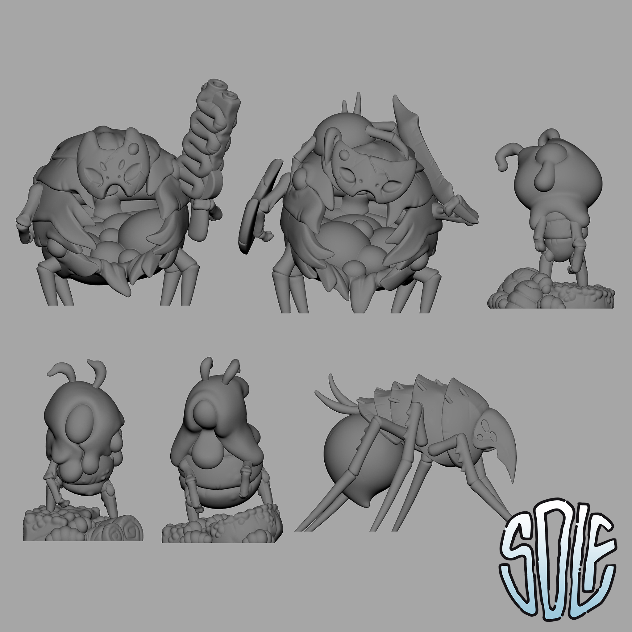 Plague trench bugs by Solflamer minis - Image 3