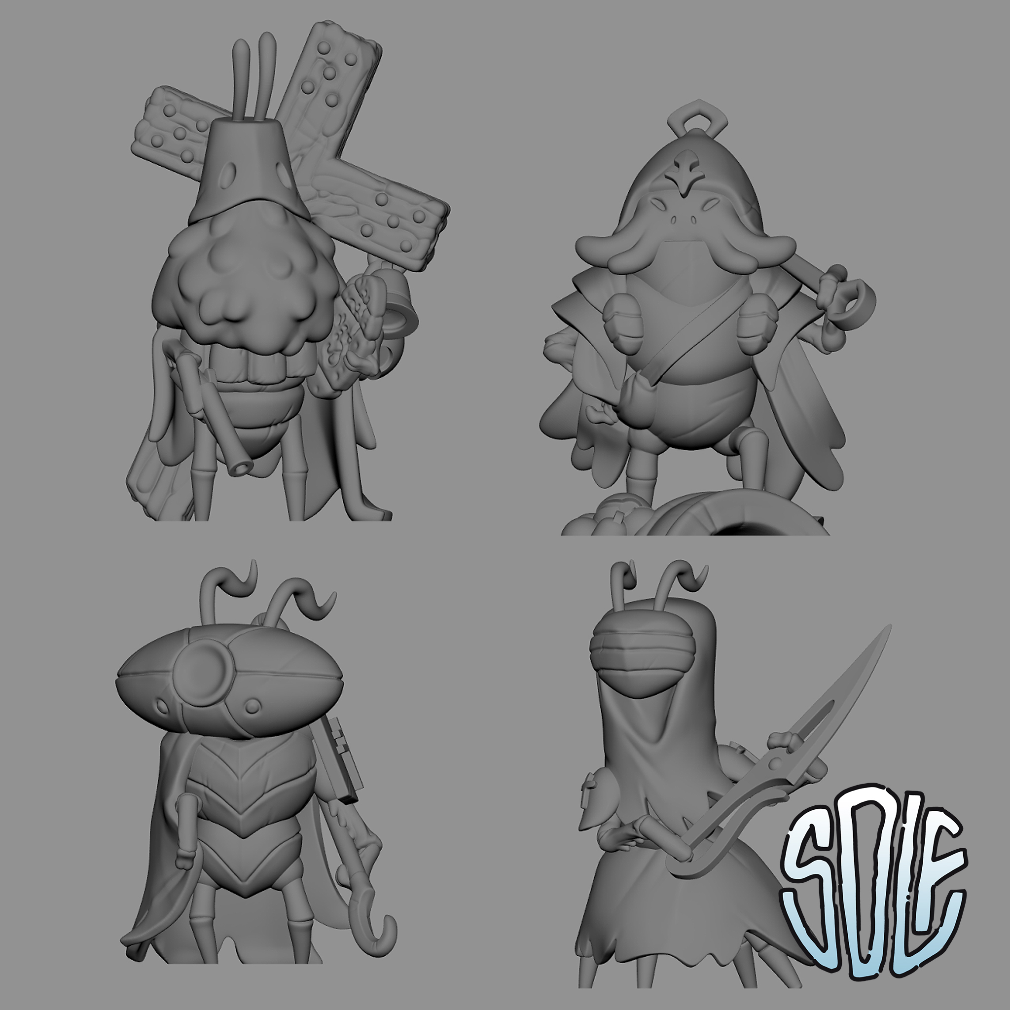 Church trench bugs. Support pack by Solflamer minis - Image 3